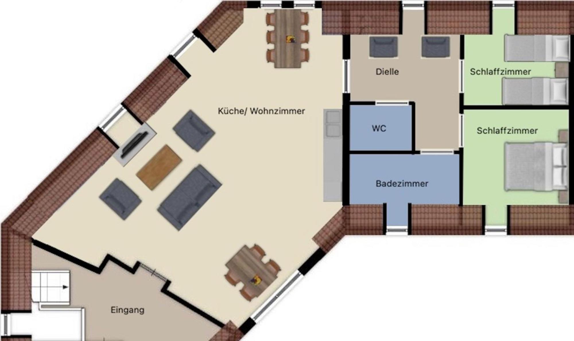 Aeuchen Am Rosenthal Apartment Monschau Room photo